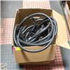 Image 1 : FLEXON CONTRACTOR GRADE GARDEN HOSE BLACK - 100FT