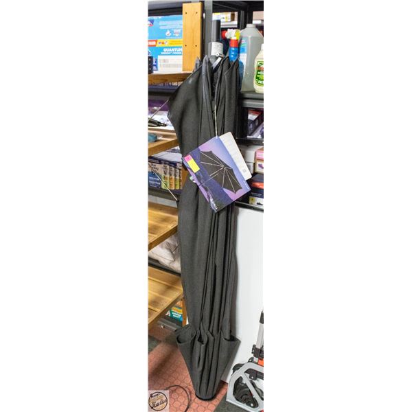 NEW SUNVILLA LED MARKET UMBRELLA BLACK - 3M / 10FT