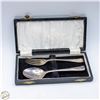 Image 1 : VINTAGE MATCHING FORK AND SPOON SET EP SILVER