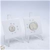 Image 2 : 1967 CANADA CENTENNIAL DIME & QUARTER 80% SILVER