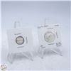 Image 1 : 1967 CANADA CENTENNIAL DIME & QUARTER 80% SILVER