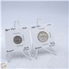 Image 1 : 1967 CANADA CENTENNIAL DIME & QUARTER 80% SILVER