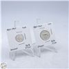 Image 1 : 1967 CANADA CENTENNIAL DIME & QUARTER 80% SILVER
