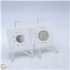 Image 2 : 1967 CANADA CENTENNIAL DIME & QUARTER 80% SILVER