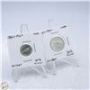 Image 1 : 1967 CANADA CENTENNIAL DIME & QUARTER 80% SILVER
