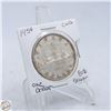 Image 1 : 1954 CANADA ONE DOLLAR COIN 80% SILVER