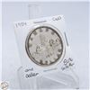 Image 1 : 1954 CANADA ONE DOLLAR COIN 80% SILVER