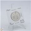 Image 1 : 1964 CANADA 50 CENT COIN 80% SILVER