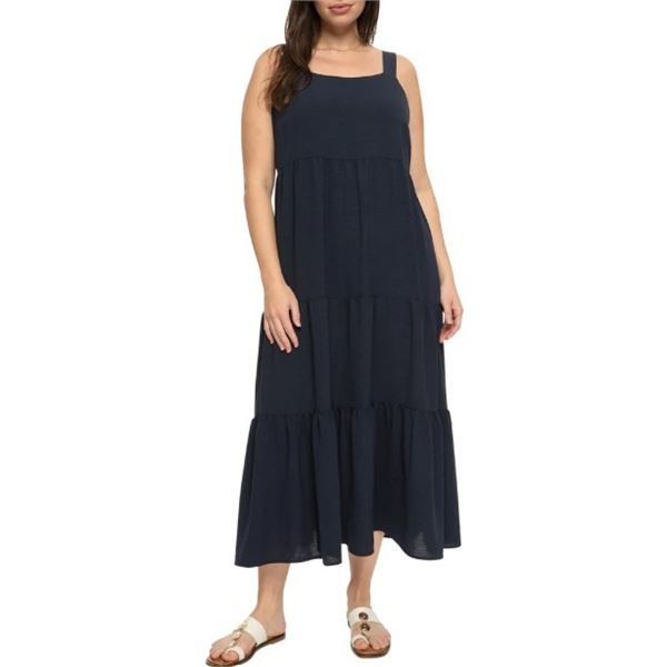 NEW BLACK BOW WOMENS SMALL SUMMER DRESS - MAXI