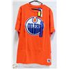 Image 1 : NEW MENS EDMONTON OILERS LARGE LOGO T-SHIRT