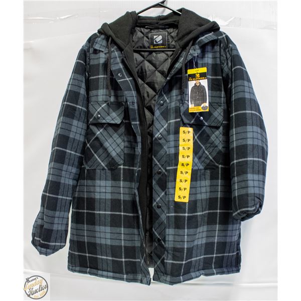 NEW MENS B.C. CLOTHING COMPANY SMALL HOODED JACKET