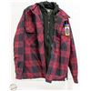 Image 1 : NEW B.C. CLOTHING CO. MENS LARGE PLAID JACKET