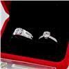 Image 1 : #4778-CUSTOM RING SET WITH 1.00 CT GRA