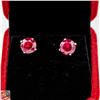 Image 1 : #4786-2.00 CT ROUND BRILLIANT CUT RUBIES