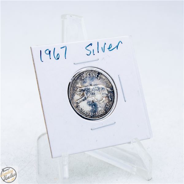 #4801-1867-1967 LIMITED EDITION SILVER QUARTER