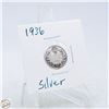 Image 1 : #4806-1936 SILVER LIMITED EDITION DIME