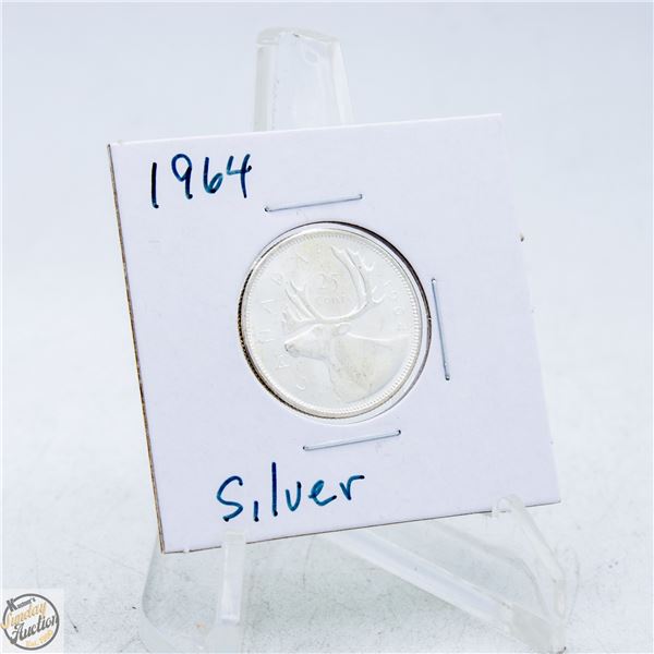 #4808-1964 SILVER LIMITED EDITION QUARTER