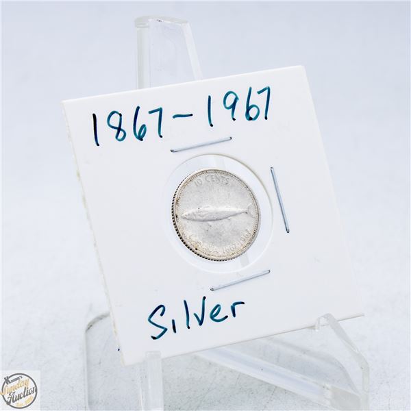 #4799-1867-1967 SILVER LIMITED EDITION DIME