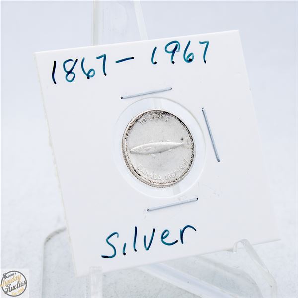 #4797-1867-1967 SILVER LIMITED EDITION DIME