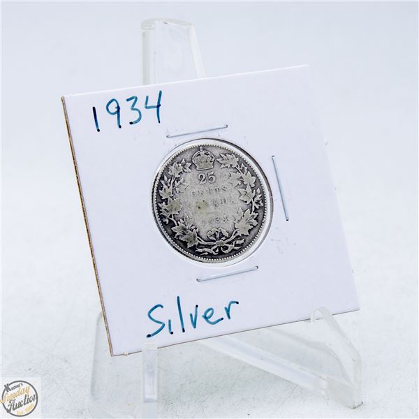 #4814-1934 SILVER LIMITED EDITION QUARTER