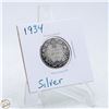 Image 1 : #4814-1934 SILVER LIMITED EDITION QUARTER