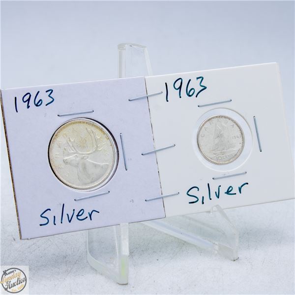 #4816-1963 SILVER LIMITED EDITION QUARTER