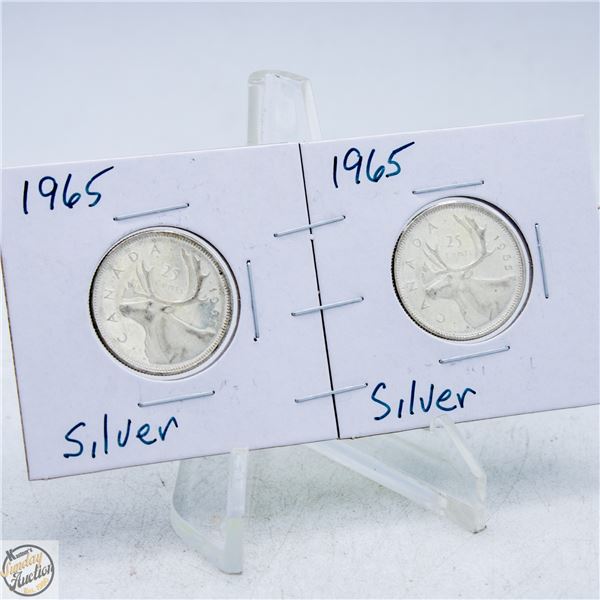 #4809-1965 SILVER LIMITED EDITION QUARTER