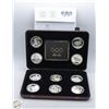 Image 1 : 1996 OLYMPIC CENTENNIAL 10 PC SILVER COIN SET