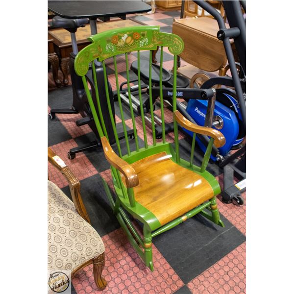 SOLID WOOD ROCKING CHAIR