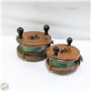 Image 1 : 2 VINTAGE PEETZ REELS 6” & 5”