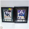 Image 1 : 2 FRAMED HOCKEY PICTURES OF MIKE