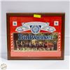 Image 1 : VINTAGE BUDWEISER HORSES GENUINE 1989 22" X 18"