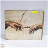 Image 1 : HANDS CREATION OF ADAM BY ASTORIA GRAND 20" X 16"