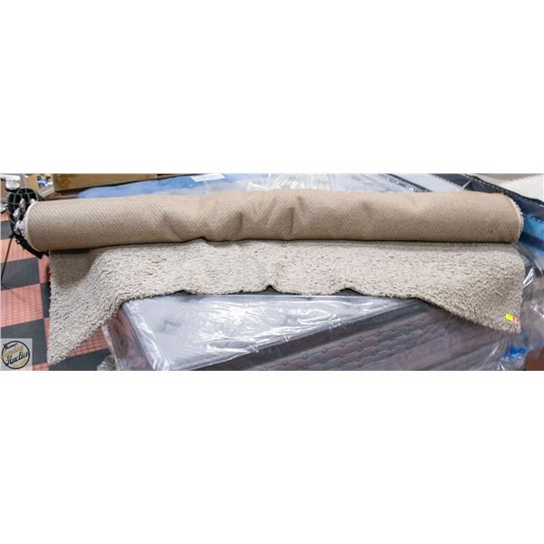 CAM LIVING BROOKLYN SHAG AREA RUG - BROWN