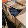 Image 1 : LARGE BOX OF SEAT COVERS - HAS MUSTY ODOUR