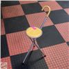 Image 1 : PORTABLE VINTAGE CANE SEAT PERFECT FOR CAMPING OR