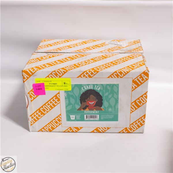CRAVE PEPPERMINT TEA KEURIG STYLE PODS