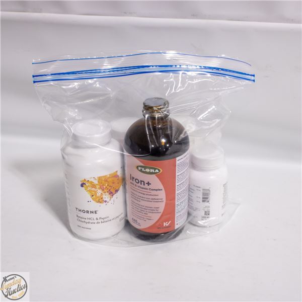 LOT OF VITAMINS AND SUPPLEMENTS INCLUDING