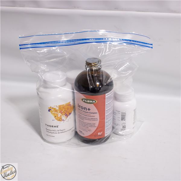 LOT OF VITAMINS AND SUPPLEMENTS INCLUDING