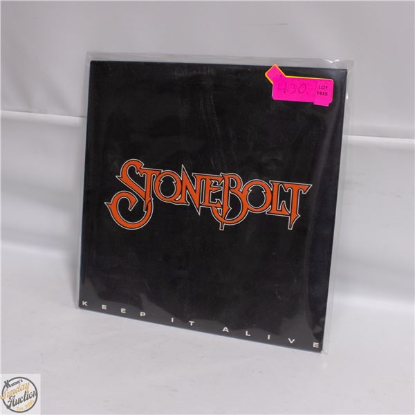 STONEBOLT-KEEP IT ALIVE RECORD