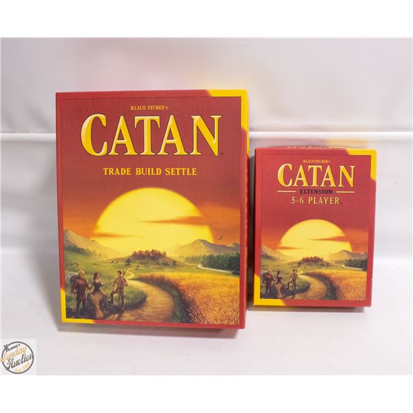 NEW CATAN BOARD GAME AND EXPANSION PACK