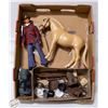 Image 1 : COWBOY ACTION MAN, HORSE + ACCESSORIES