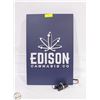 Image 1 : EDISON CANNABIS LIGHT UP DISPLAY 16" X 24"