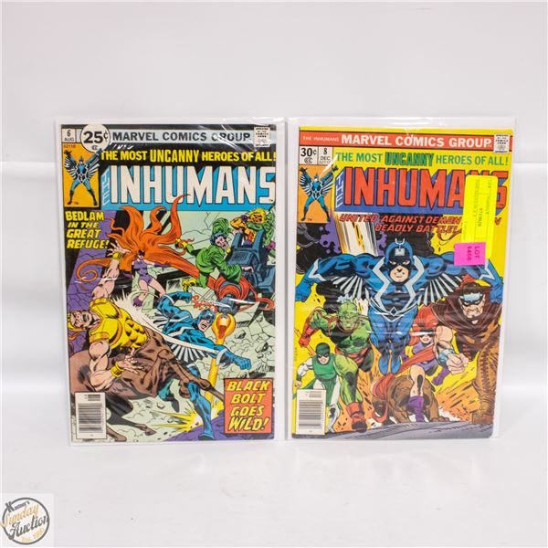INHUMANS #6 & 8