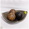 Image 1 : ART DÉCOR BOWL WITH BRAZIL MADE WOOD BALLS
