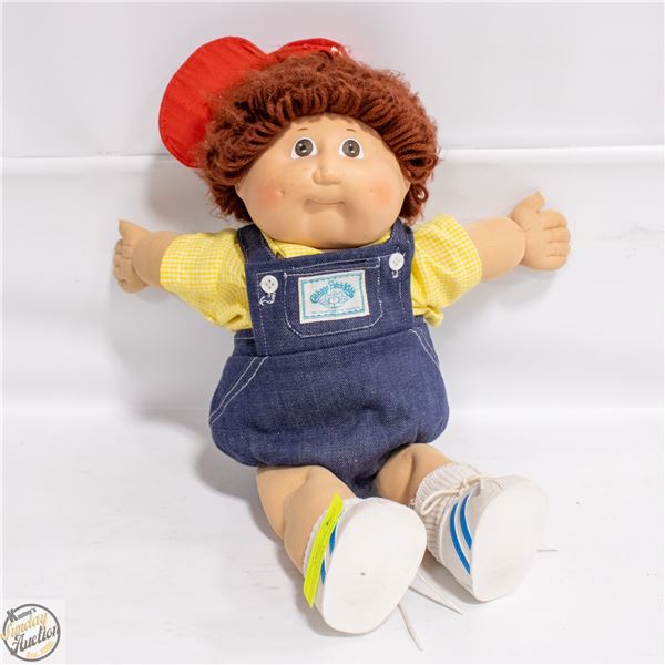 VINTAGE COLECO 1984 CABBAGE PATCH KID BOY BROWN