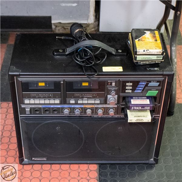 VINTAGE PANASONIC RQ-84 CASSETTE AND