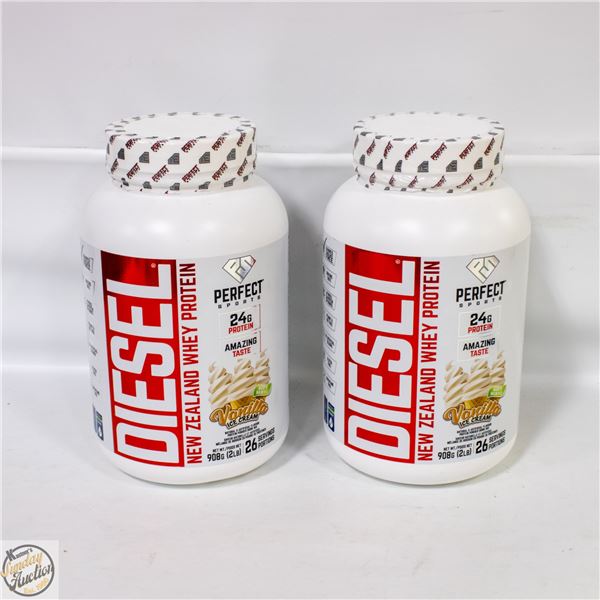 2 TUBS WHEY PROTEIN - VANILLA EXP JUN 2027