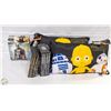 Image 1 : 7 STAR WARS DVDS, 2 NEW PILLOWS,