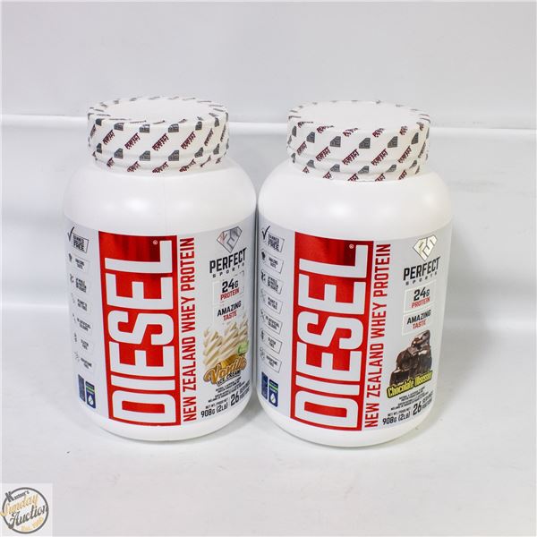 2 TUBS WHEY PROTEIN - VANILLA EXP JUN 2027